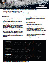 Direct Tissue Imaging and Characterization of Phospholipids Using a MALDI SYNAPT HDMS System